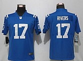 Women Nike Indianapolis Colts 17 Rivers Blue Alternate Vapor Limited Jersey,baseball caps,new era cap wholesale,wholesale hats